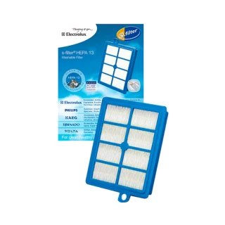 Electrolux s-filter HEPA Allergy Plus Filter (EFH13W, washable)