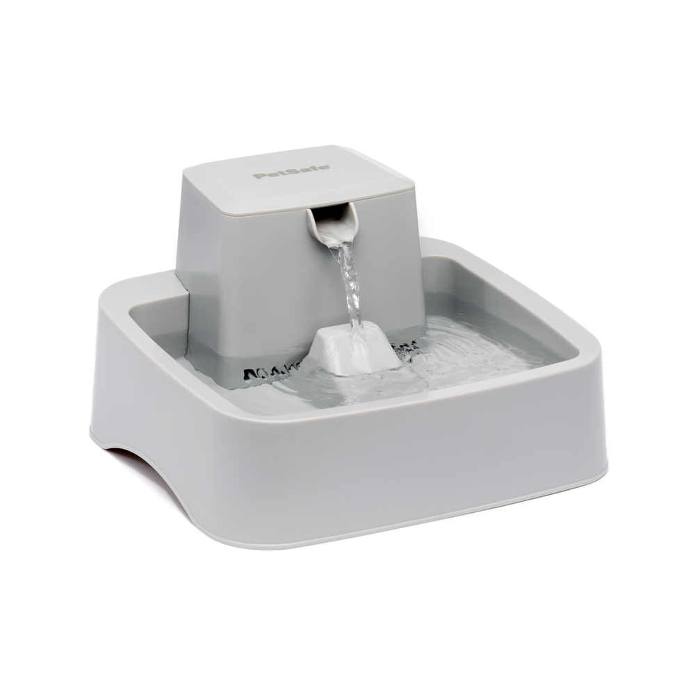 PetSafe Viva 64 oz Stainless Steel Pet Fountain
